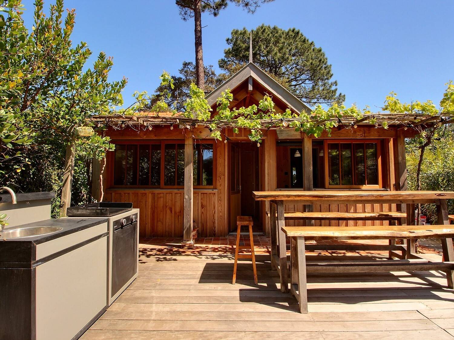 Location villa familiale - 5 chambres et 10 couchages - Piraillan