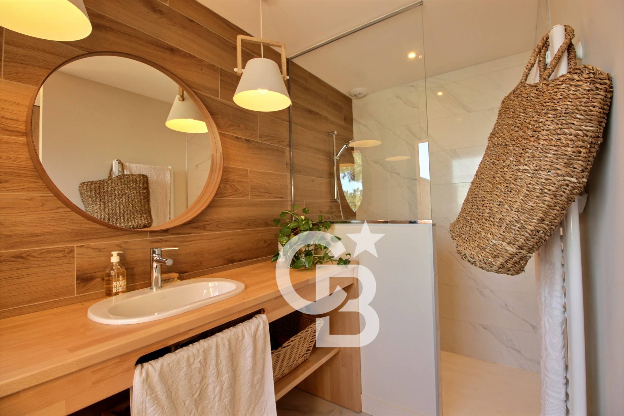 Location splendide villa mitoyenne 4 chambres en première ligne Bassin - Cap-Ferret