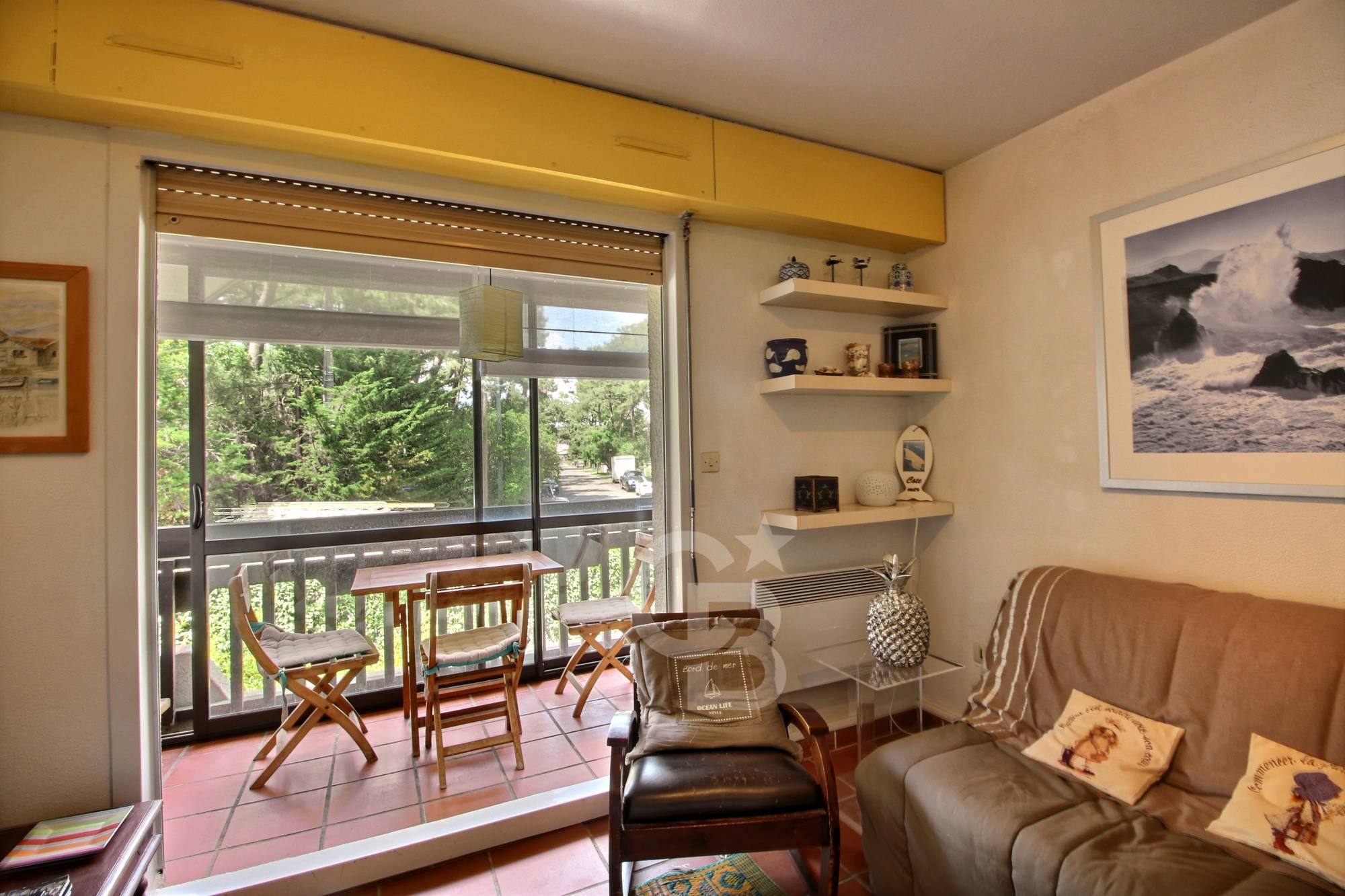 Location appartement T2 dans résidence avec piscine sécurisée - Cap-Ferret Centre