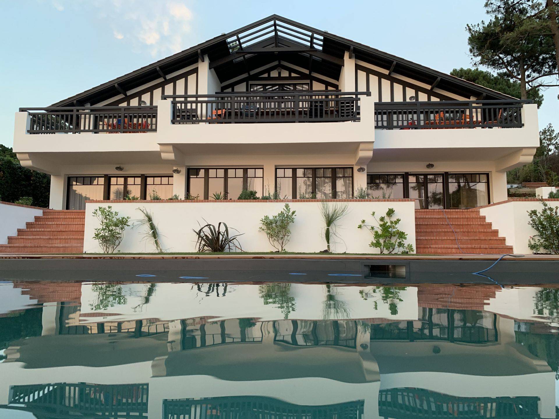 location villa de prestige face à la mer arcachon