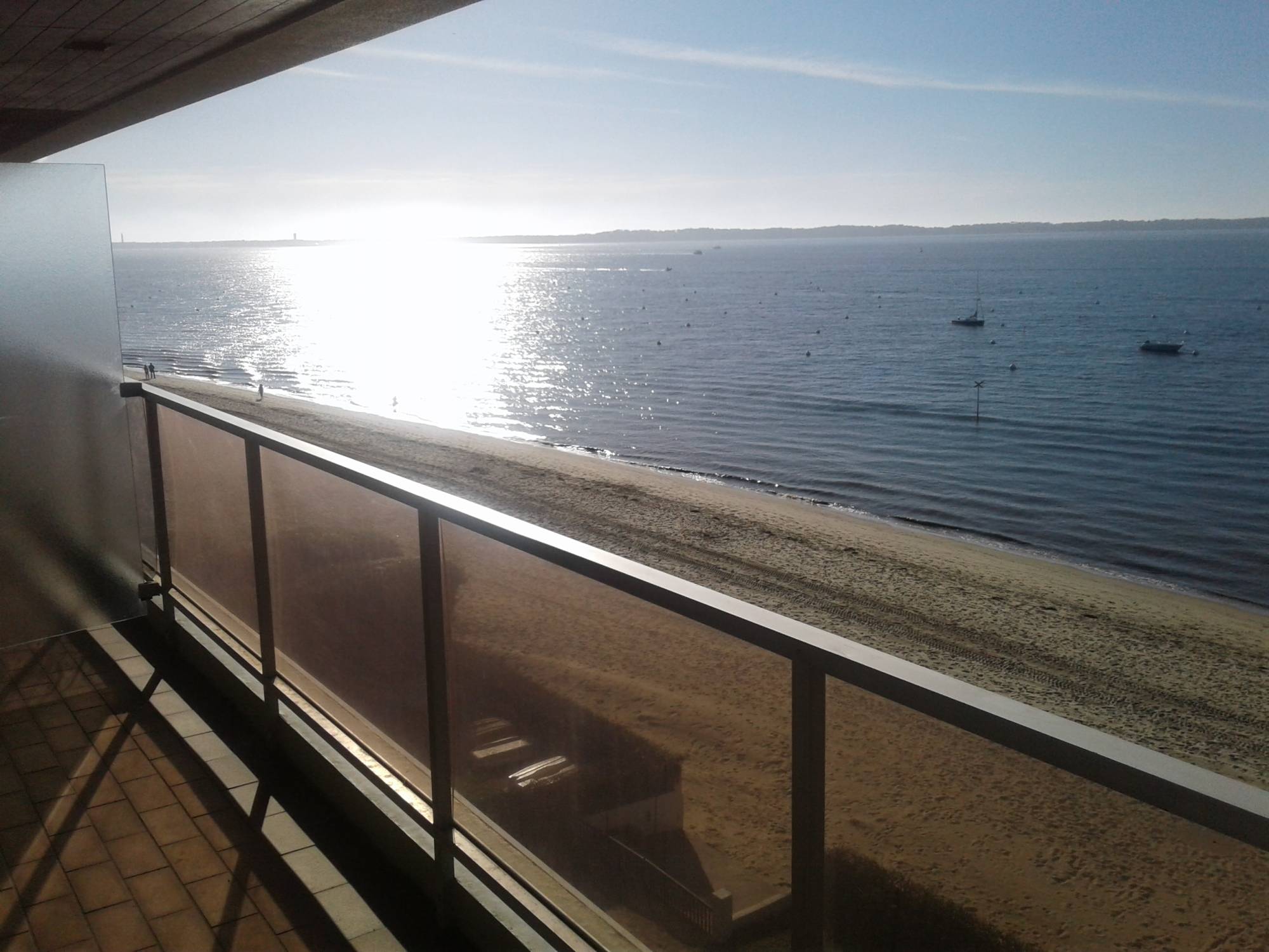 appartement vue mer en location à arcachon