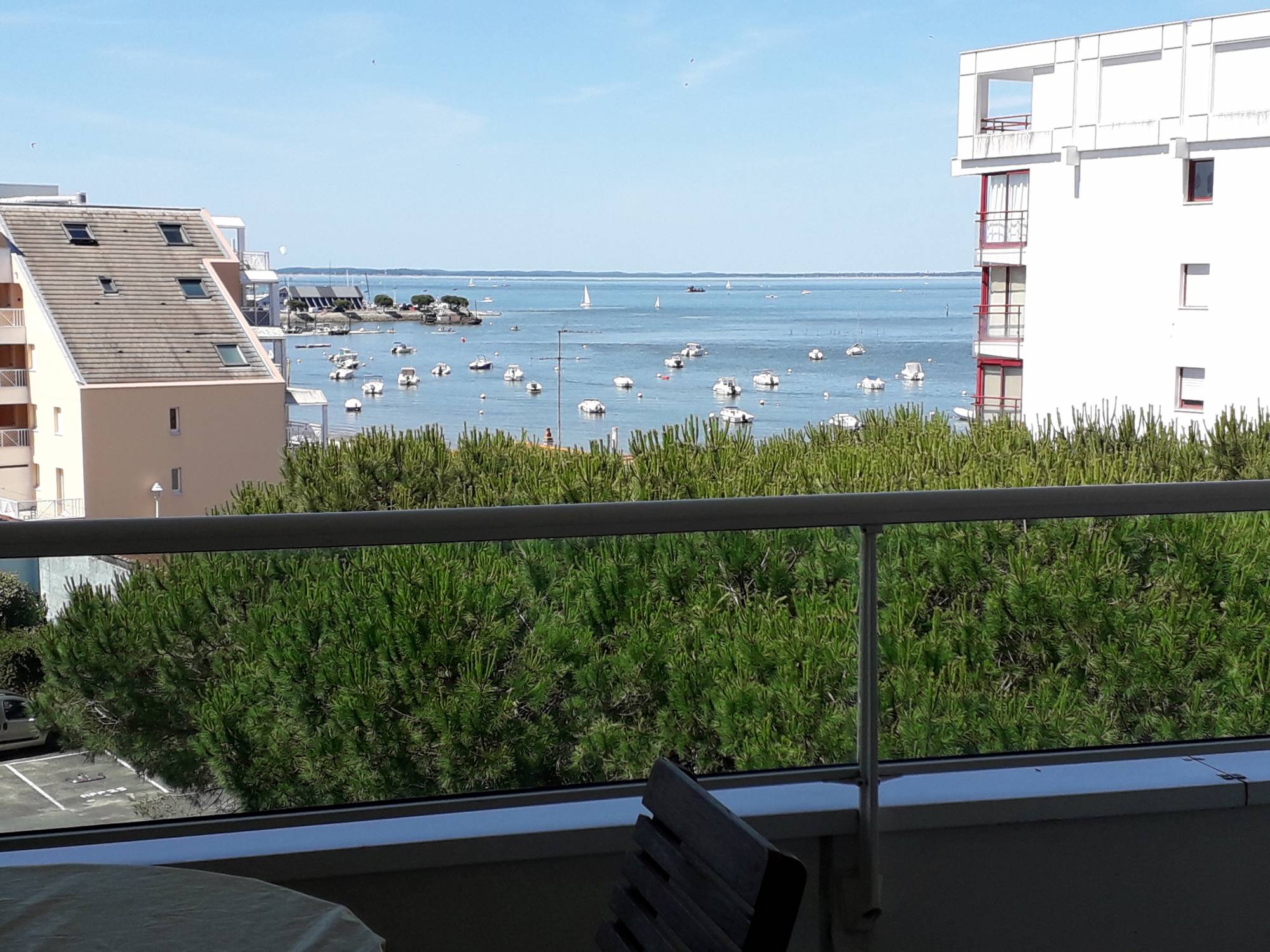 appartement vue mer à louer arcachon