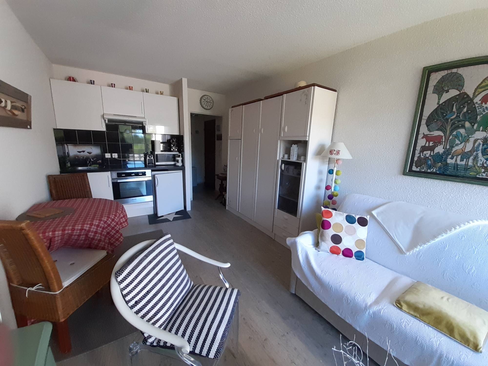 Location studio pour 2 personnes dans une résidence un front de mer au Moulleau - Arcachon