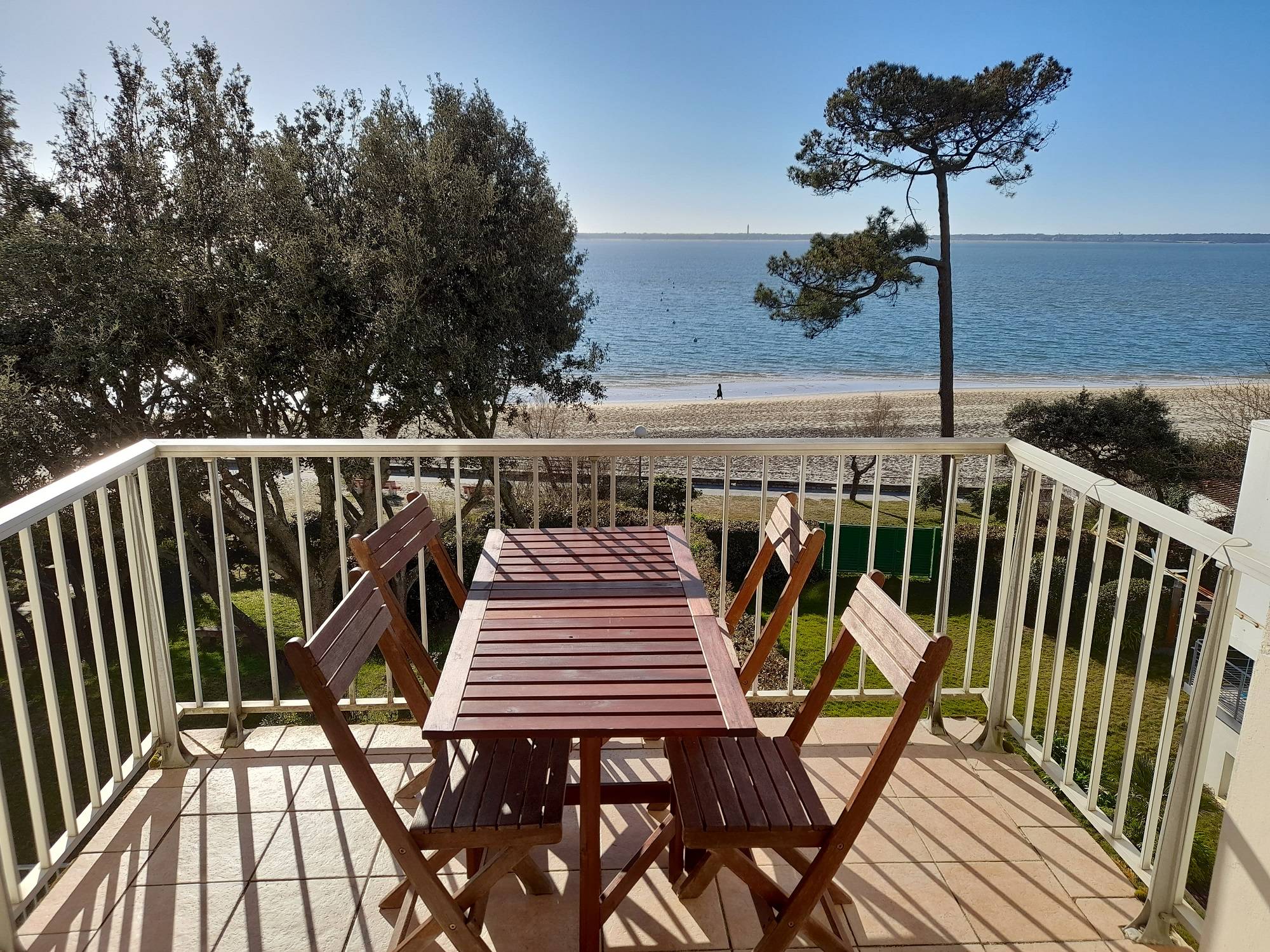 à louer appartement en front de mer arcachon moulleau
