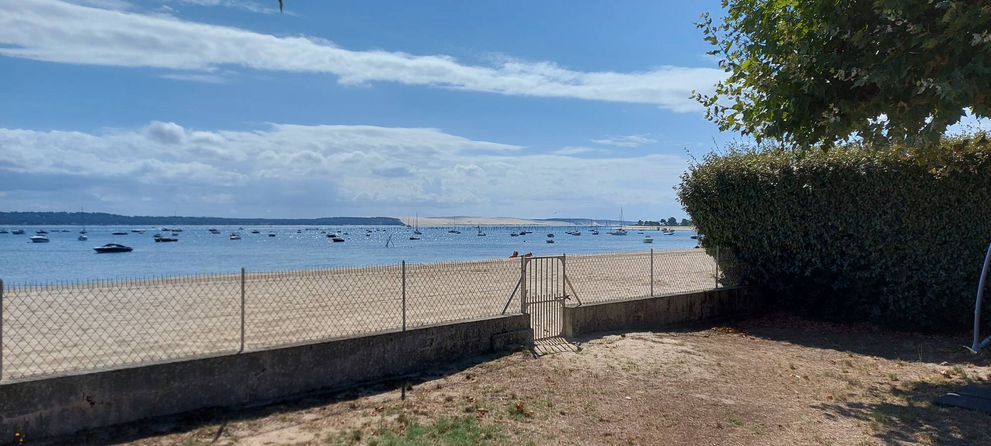 Location villa 4 chambres en première ligne bassin accès direct plage - Cap-Ferret plein centre