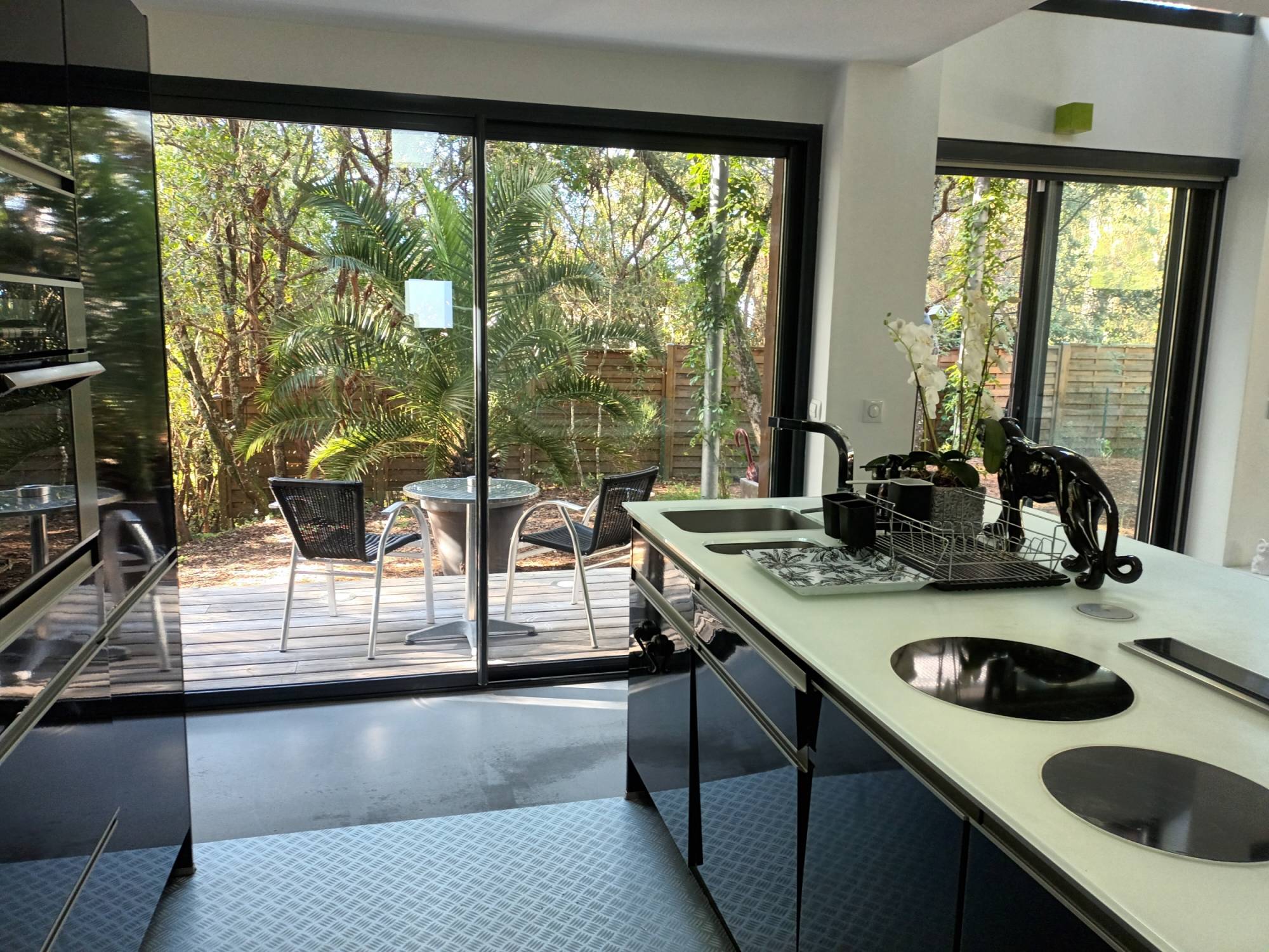 maison avec piscine chauffée à louer à pyla-sur-mer