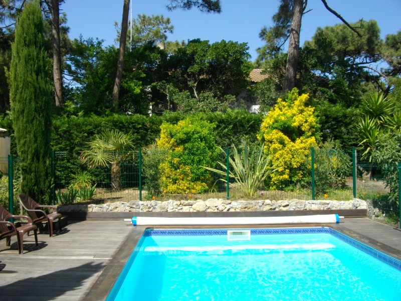 location maison familiale avec piscine proche plages Cap Ferret