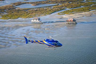 Hélicoptère bassin arcachon