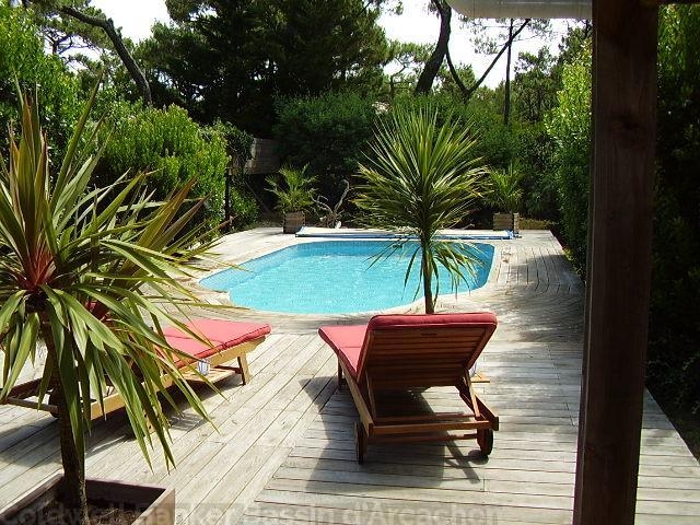 Villa avec piscine à louer sur cap-ferret