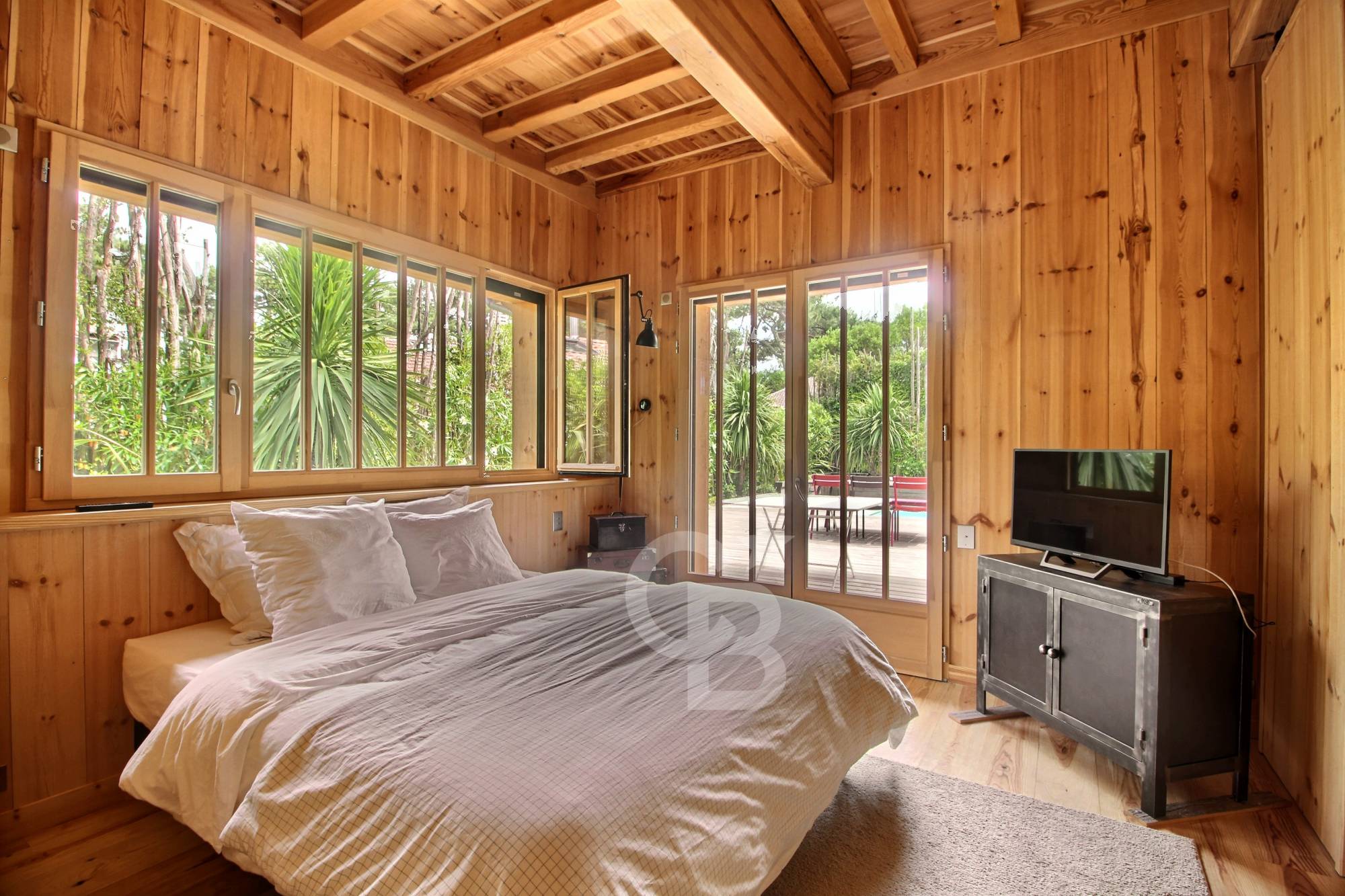 Location charmante villa 5 chambres avec piscine chauffée - Cap Ferret Centre