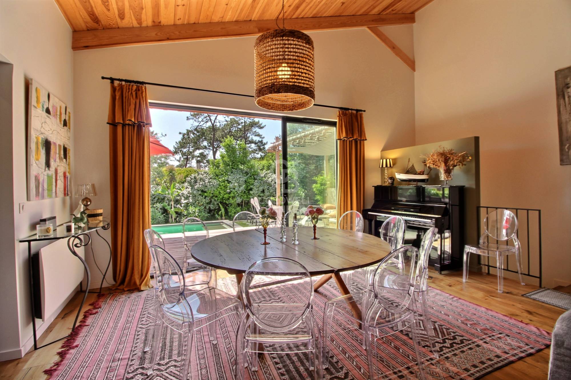 Location villa - 5 chambres et 10 couchages - piscine - Cap Ferret centre