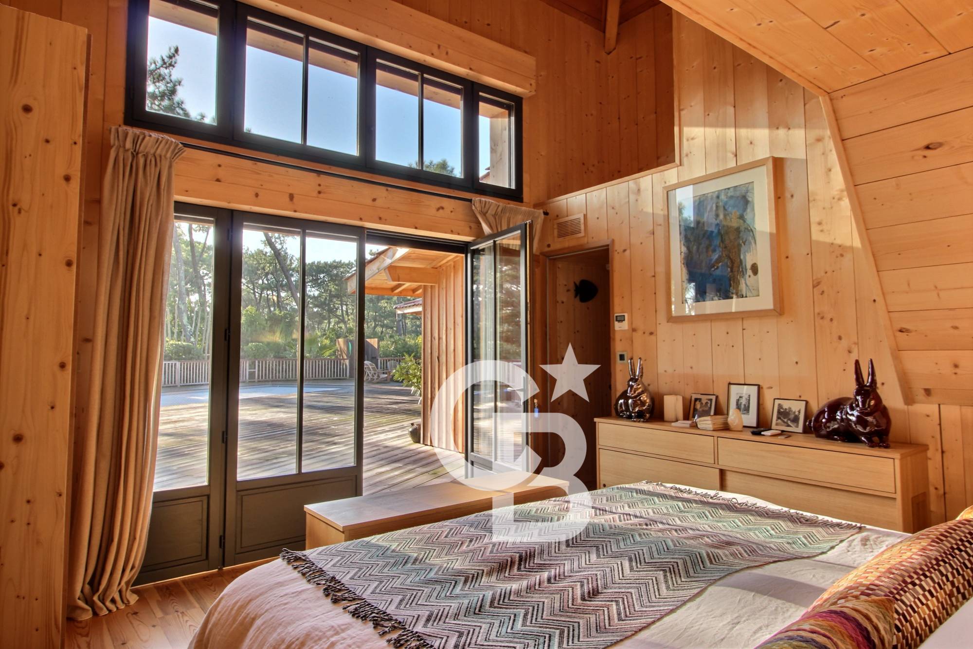 Location villa 5 chambres avec piscine chauffée proche Bassin et Océan - Cap Ferret