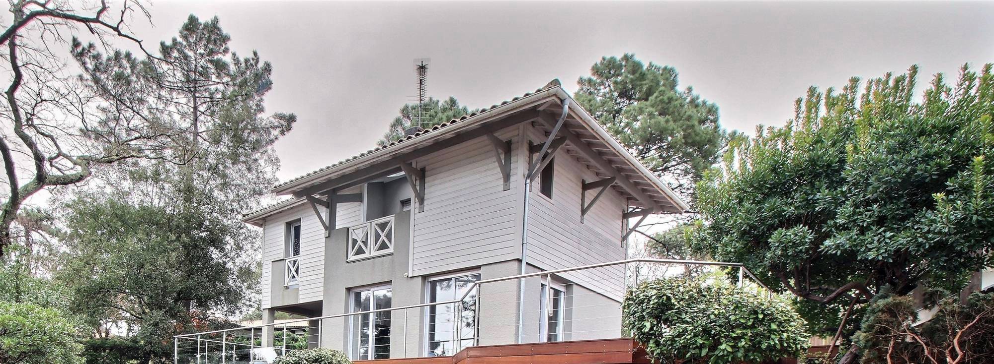 Villa de standing avec vue Bassin à louer pour les vacances à Pyla sur Mer