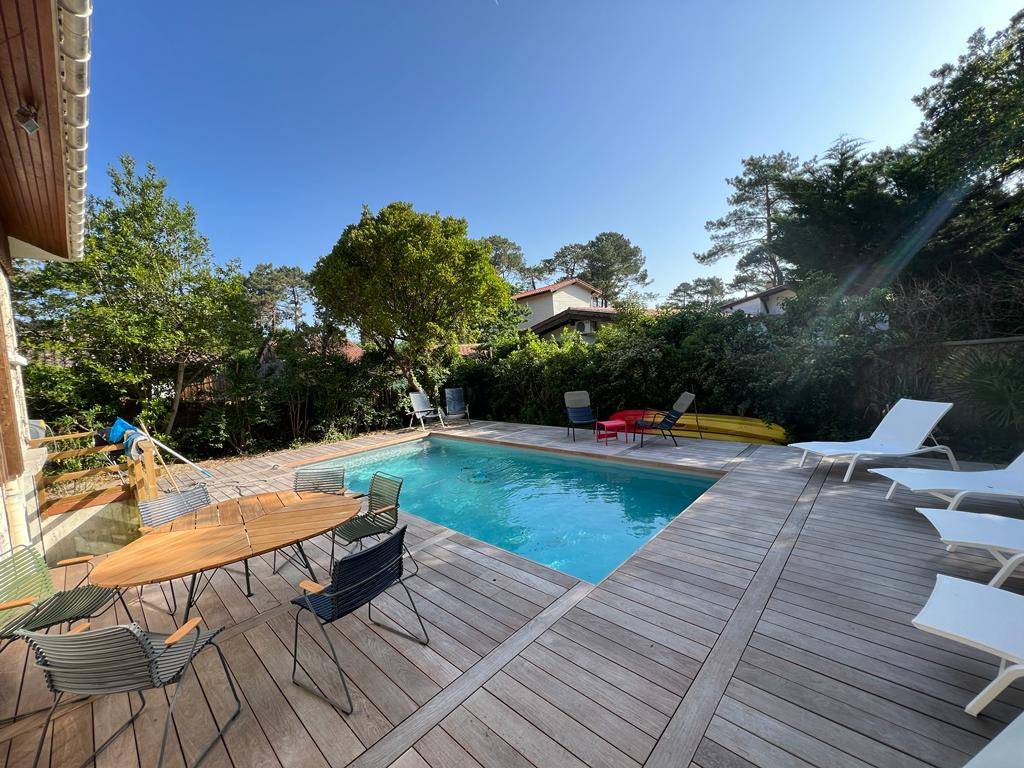 Location villa 7 chambres 14 couchages - Petit Piquey presqu'île du Cap-Ferret