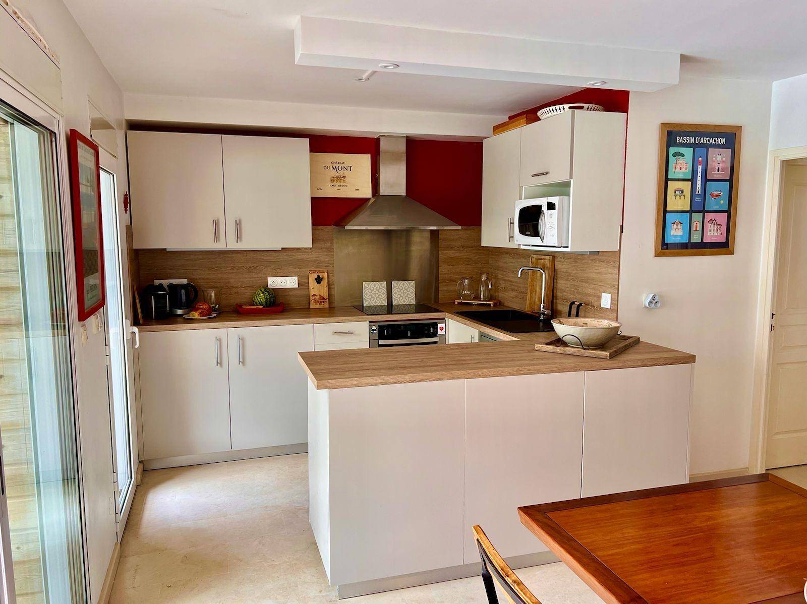 Location maison vue mer à 100m de la plage - quartier Haïtza Pyla-sur-Mer