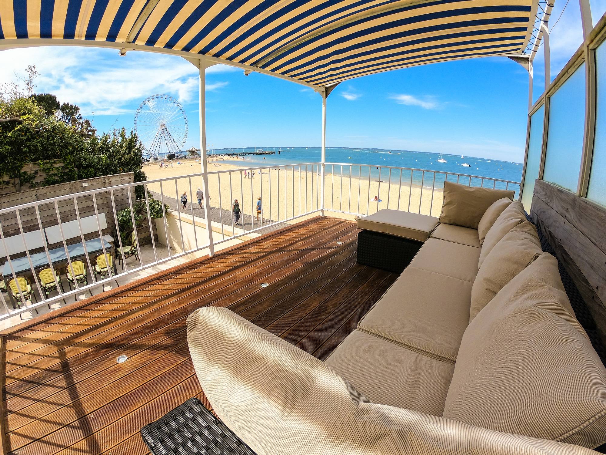 maison en front de mer a louer arcachon