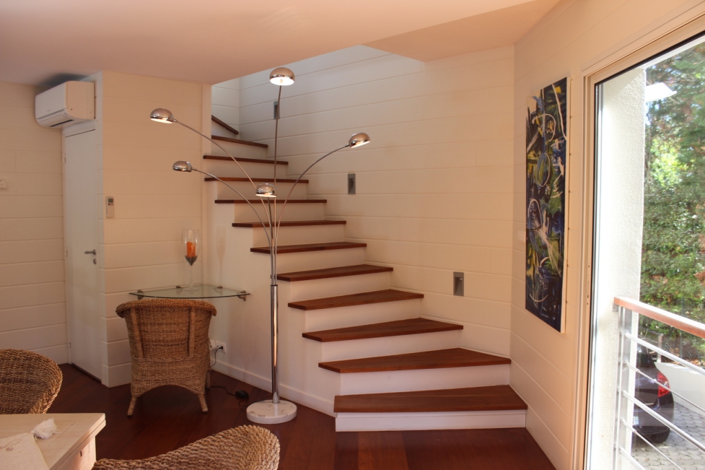 location pereire plage vue bassin standing