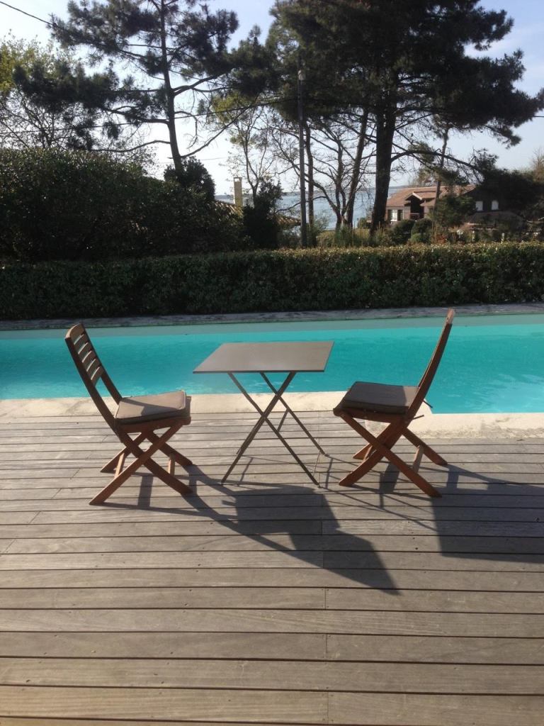 location corniche villa piscine vue bassin