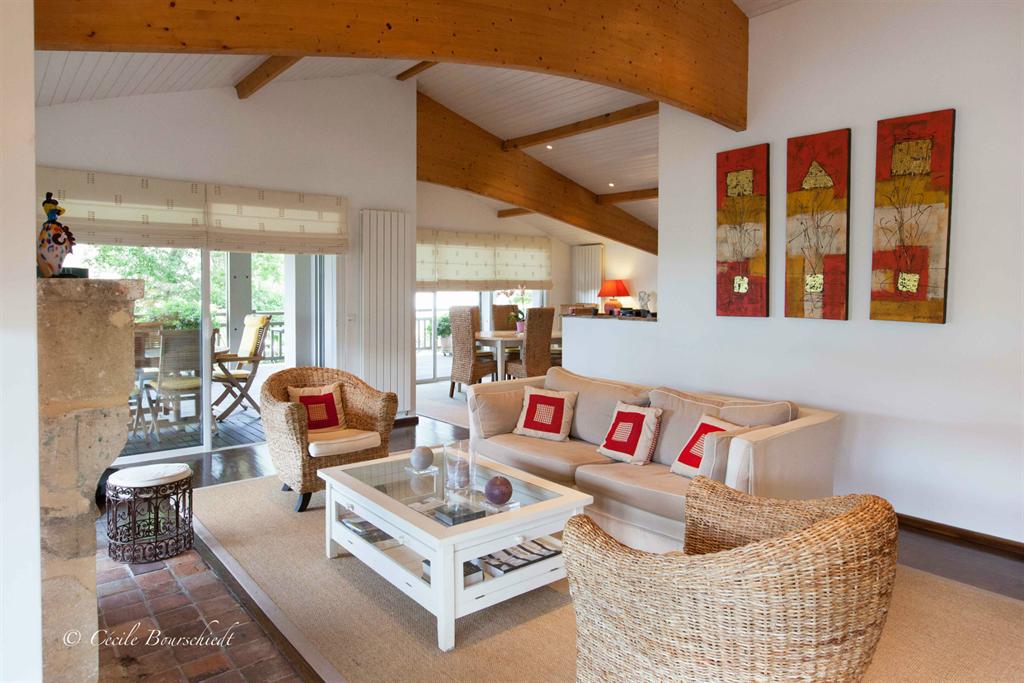 location vacances pyla piscine vue mer