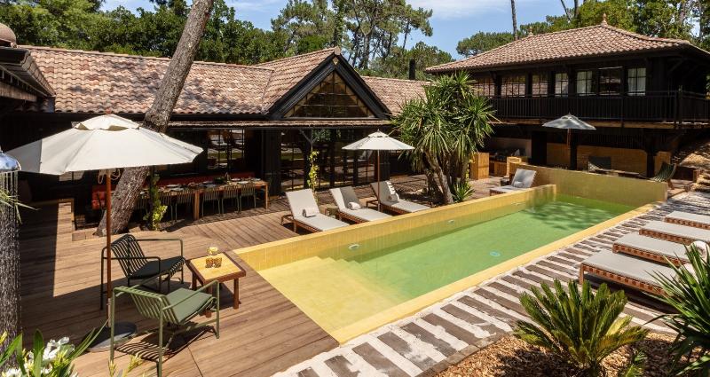 Location Villa de luxe - 7 suites et 15 couchages - Piscine - Cap Ferret