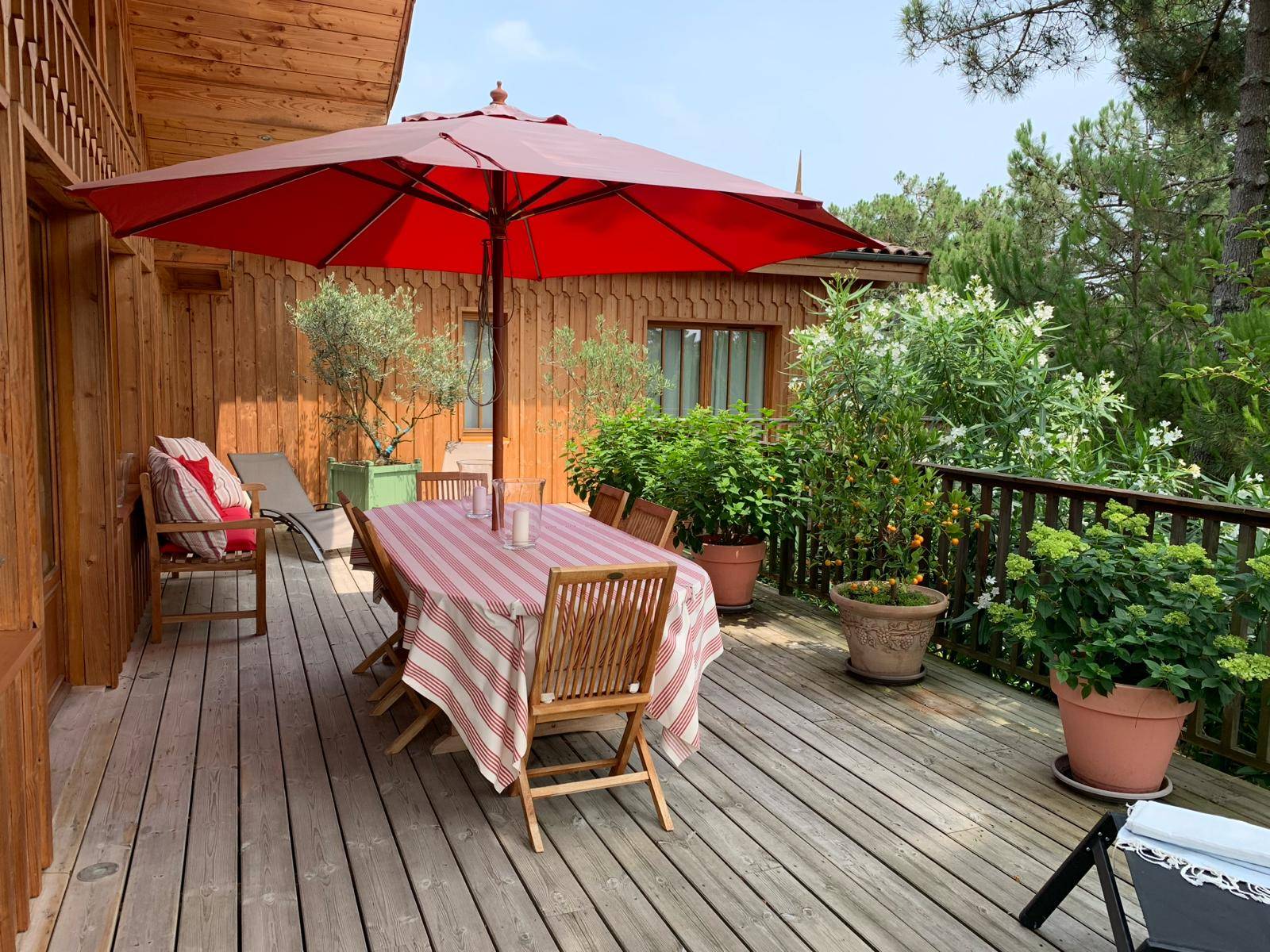 Location grande villa - 4 chambres et 8 couchages -  Cap Ferret Proche Phare