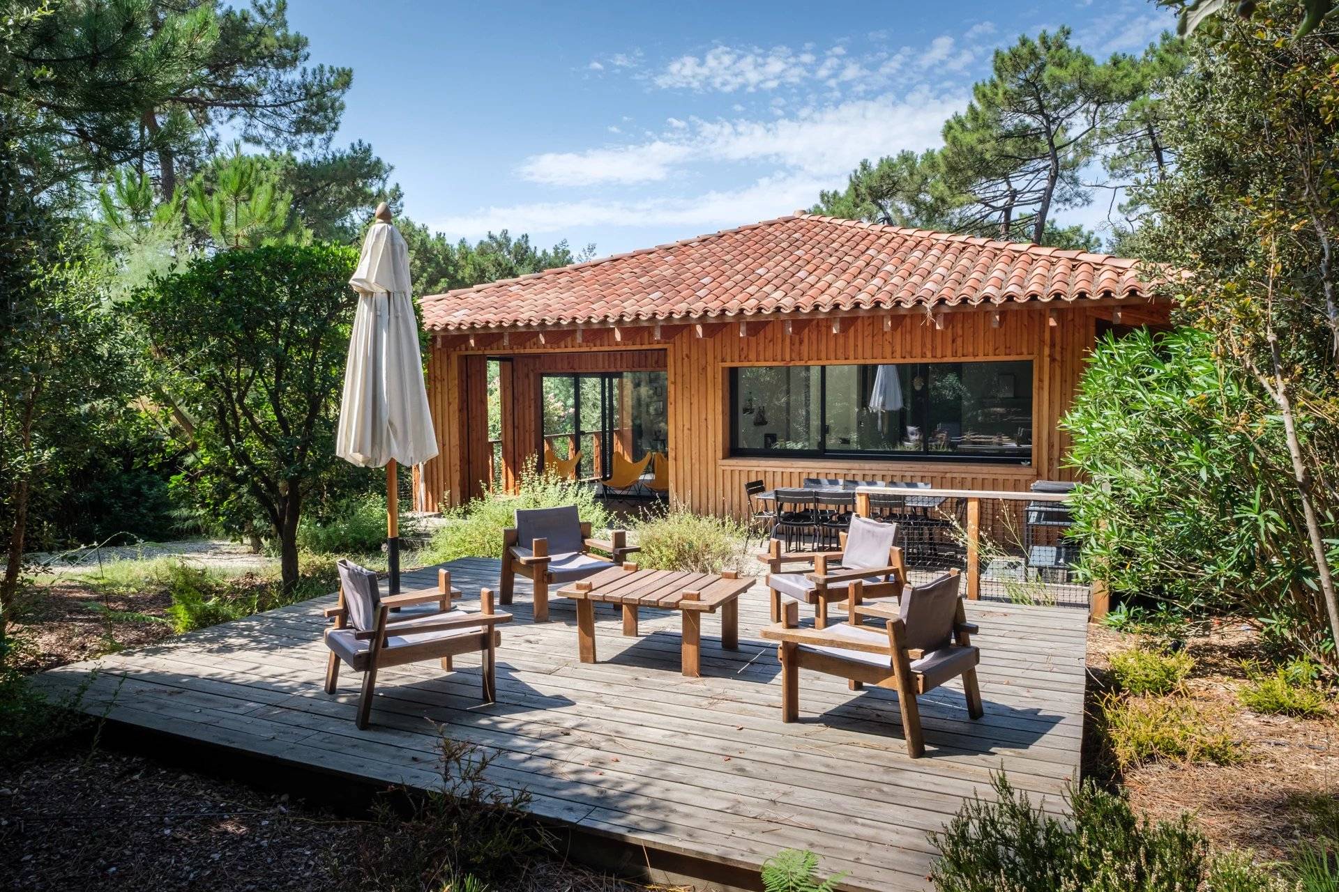 a louer villa esprit cabane