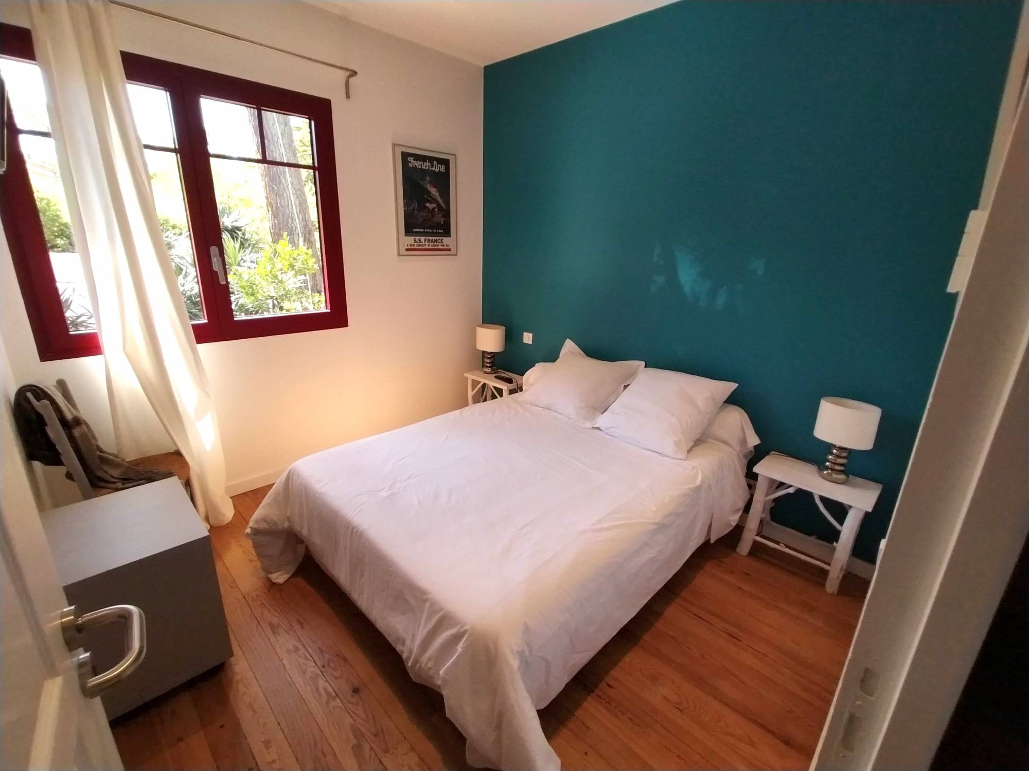 Location ravissante maison basco-landaise 4 chambres et piscine - Arcachon Le Moulleau