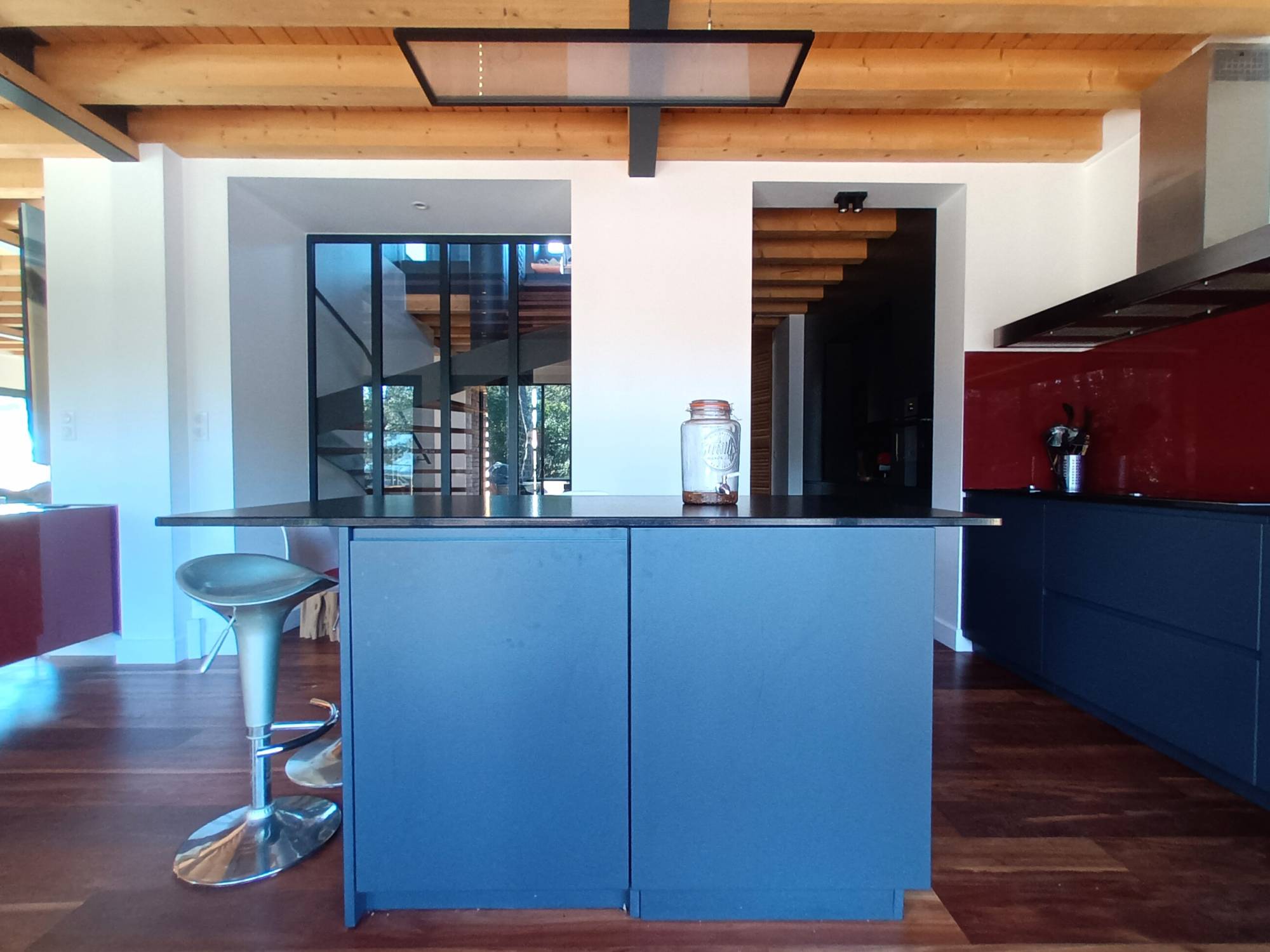 Location magnifique villa d'architecte sur les hauteurs avec vue mer et forêt - piscine chauffée et jacuzzi - Pyla-sur-Mer