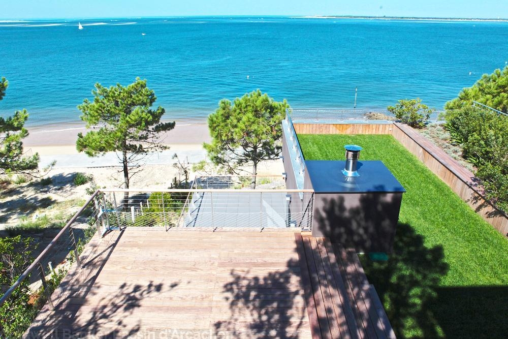 louer villa de standing les pieds dans l'eau Bassin arcachon