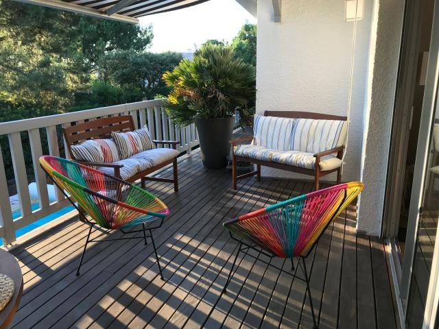 pyla villa avec piscine à louer