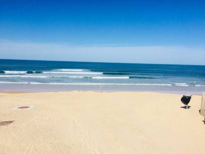 école de surf sur le bassin