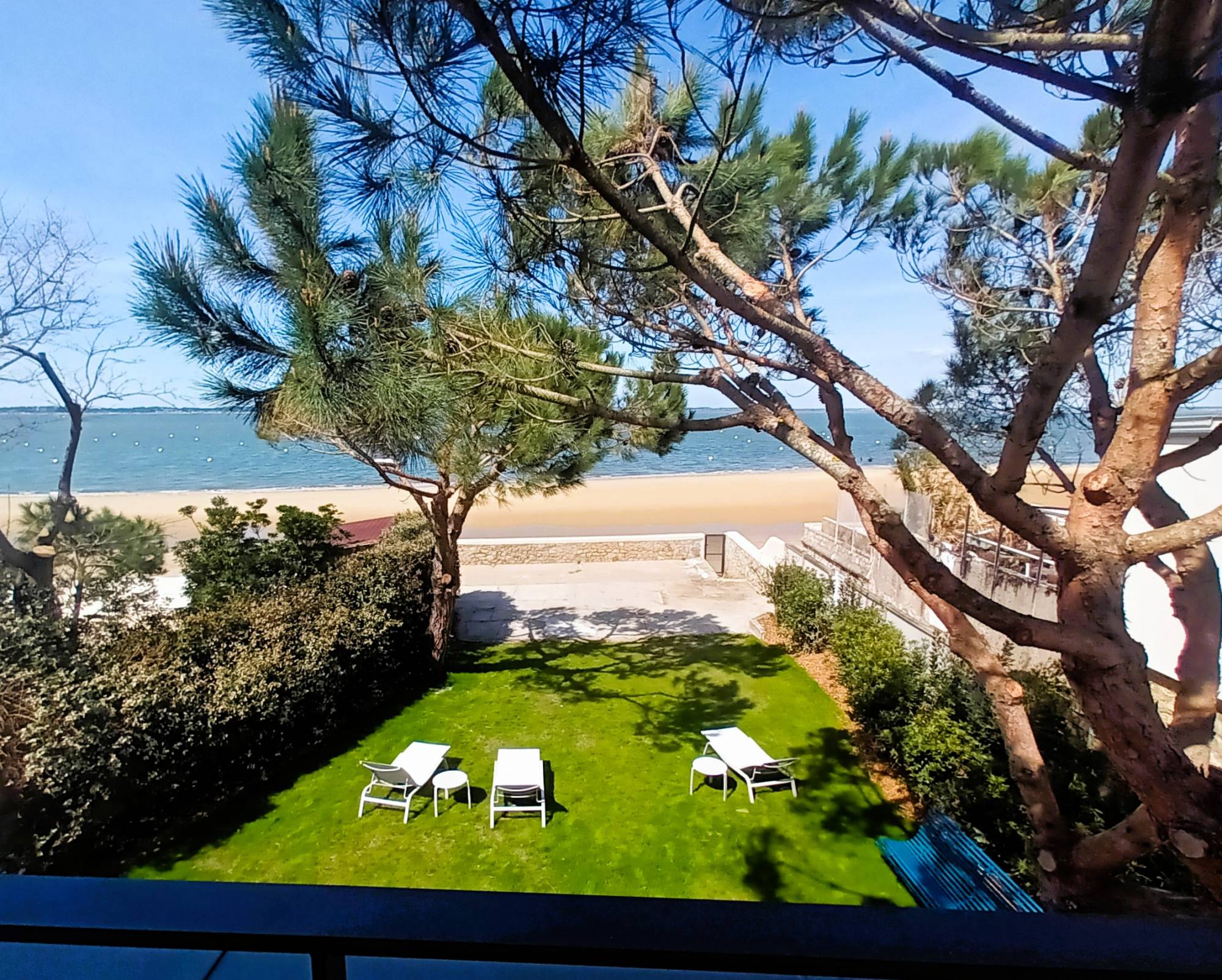 villa à louer en front de mer arcachon